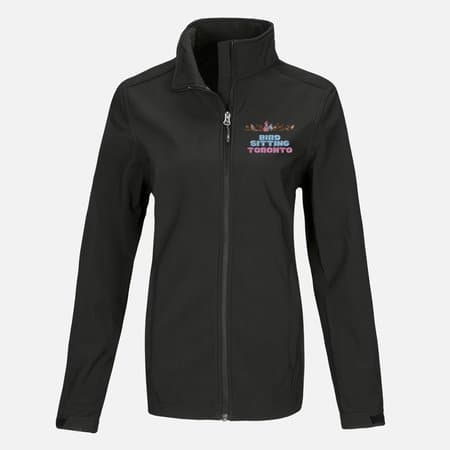 Women's BST Softshell Jacket — Black