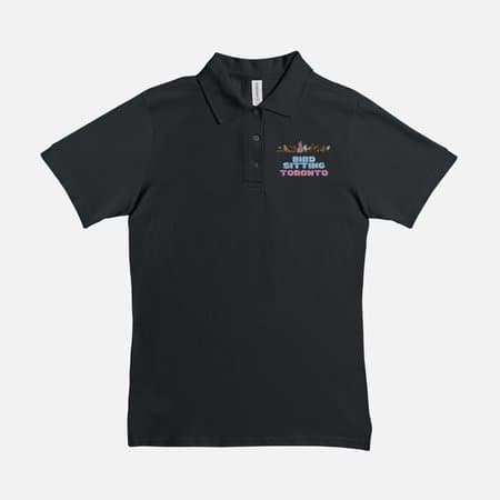 Women's BST Polo Shirt — Black