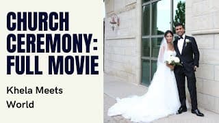 Church Wedding & Wedding Reception | Samantha & Amir | Interracial Wedding | August 28 2021