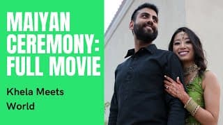 Maiyan Ceremony | Samantha and Amir | Interracial Wedding | August 25 2021