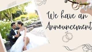 WE HAVE AN ANNOUNCEMENT!
