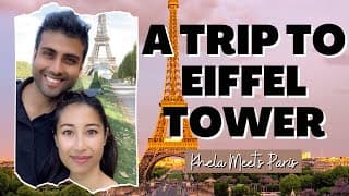 A TRIP TO THE EIFFEL TOWER | Khela Meets Paris