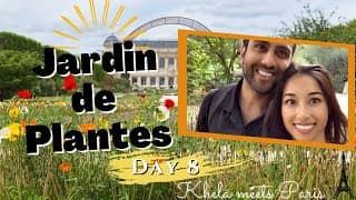 PARIS HONEYMOON DAY 8 | Jardin de Plantes | Khela Meets Paris
